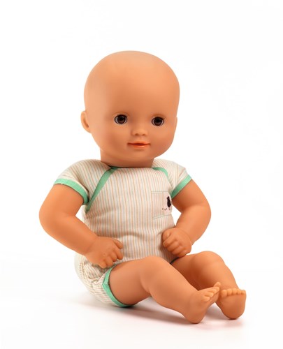 Djeco dolls POMEA Baby Jacinthe - adorable baby doll toy-3