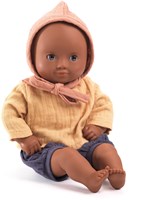 Djeco dolls 32 cm baby doll Mimosa - soft doll with sleepy eyes