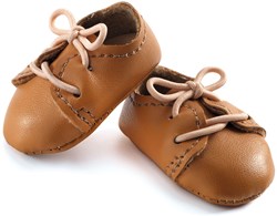 Djeco doll clothing Brown shoes for baby doll accessory