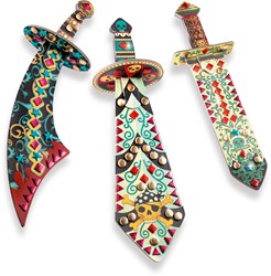 Djeco mosaics & stickers pirate craft set - creative kit