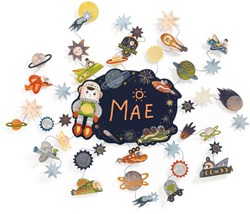 Djeco mosaics & stickers In the stars - creative board FSC MIX