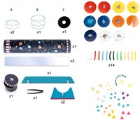 Djeco craft set Space Immersion - creative kaleidoscope kit-2