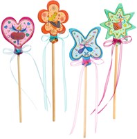 Djeco craft set Little Fairies - creative magic wands making kit