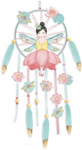Djeco craft set dreamcatcher Lotus Fairy - creative kit for kids