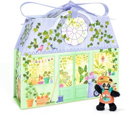 Djeco craft set house Mi House - creative toy Olive