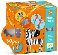 Djeco educational game memo jungle - memory game FSC cardboard-3