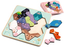 Djeco educational toy Eduludo Formanimo animal shapes game