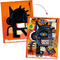 Djeco art puzzle Brooklyn - Basquiat for kids-2
