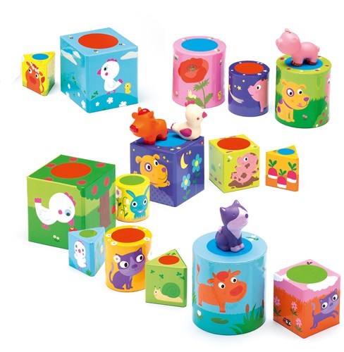 Djeco game Ludanimo - educational children's game FSC MIX