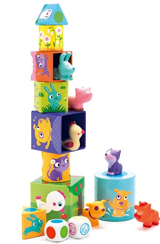 Djeco game Ludanimo - educational children's game FSC MIX-3