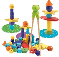 Djeco skill game Totem Zen - FSC wooden toy for kids