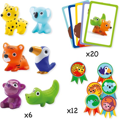 Djeco children's game Little Action - action game for toddlers-2
