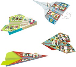 Djeco origami planes - creative paper folding toy