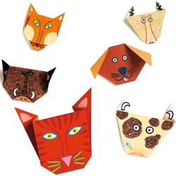 Djeco origami animals craft set - FSC paper - creative toy