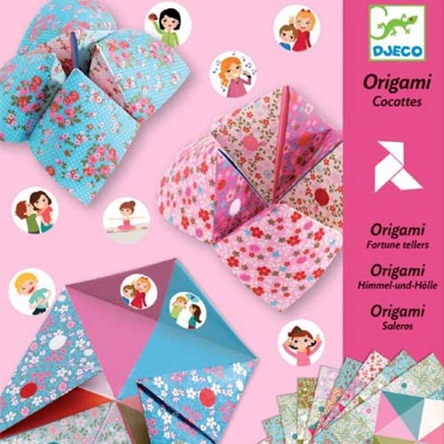 Djeco Origami Cocottes à gages - Fleurs