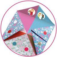 Djeco origami toy - Fortune Tellers flowers FSC paper-3