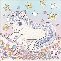 Djeco stencils Kawaïland - creative drawing set for kids