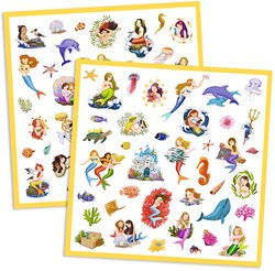 Djeco stickers mermaids - FSC MIX - 160 stickers