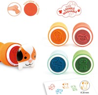 Djeco stamps - Garden Animals creative set for toddlers-2