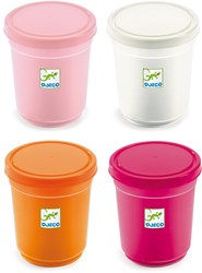 Djeco play dough 4 tubs Sweet - modeling clay for kids