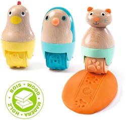 Djeco clay toy animal rollers - FSC 100% - creative modeling