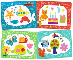 Djeco water-based colouring book Magic scribbles for toddlers