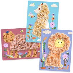 Djeco craft toy Les Petits - creative collage set for children