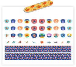 Djeco wooden toy Méditerranée - colourful FSC MIX toy