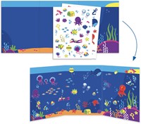 Djeco creative activity set sea fun - craft box for kids-2