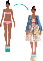 Djeco fashion toy La mode by Marie - creative crafting fun-2