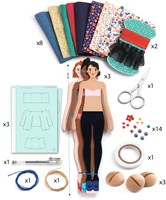 Djeco fashion toy La mode by Marie - creative crafting fun-3