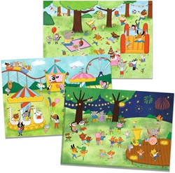 Djeco festive kids game C'est la fête! joyful playtime fun