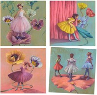 Djeco Ballerina craft set - creative pastel art for kids