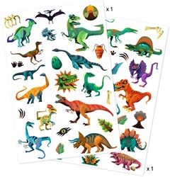 Djeco tattoo Dino Club - temporary tattoos for kids dinosaur