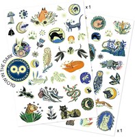 Djeco body art tattoo Reflets de nuit - temporary tattoos for kids