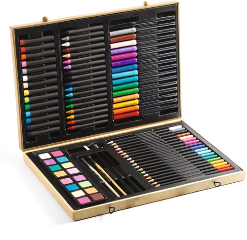 Djeco colours Big box of colours - FSC 100% creative set