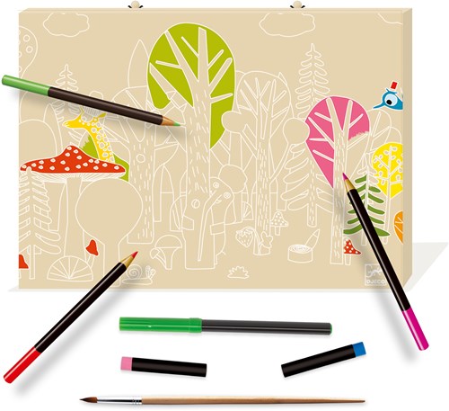 Djeco colours Big box of colours - FSC 100% creative set-2