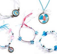 Djeco beads - creative jewelry set Beads and birds