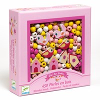 Djeco wooden beads jewelry set - Birds - creative toy-3