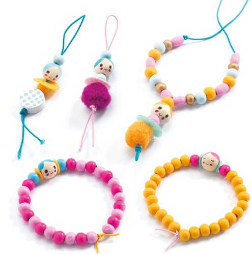 Djeco beads & jewelry - creative bead set for kids