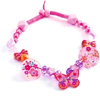 Djeco beads Butterflies jewelry craft set for kids-2