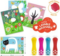 Djeco painting Small Dots creative coloring set for toddlers-3