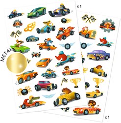 Djeco tattoo toy Bolides - temporary tattoos for kids