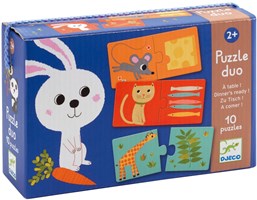 0 to 10 pieces puzzles (1+)