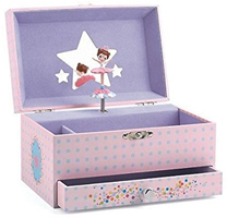 Djeco music and jewellery boxes - magical and elegant