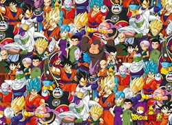 Clementoni Dragon Ball puzzle - 1000 pieces - Anime jigsaw
