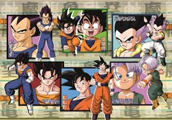 Clementoni puzzle Dragon Ball Z - 104 pieces - kids cardboard puzzle