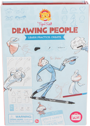 Tiger Tribe drawing book people drawing - creative drawing set for kids