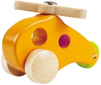 Hape wooden helicopter toy sustainable and colorful-2
