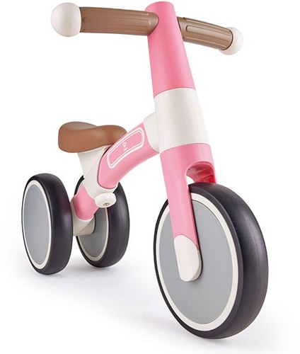 Hape toddler balance bike pink - 3 wheel ride-on for kids-3